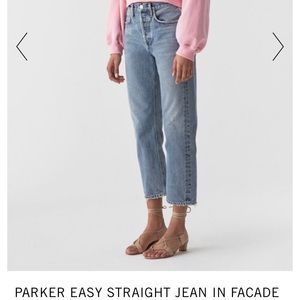 Like-new AGOLDE Parker jeans size 27